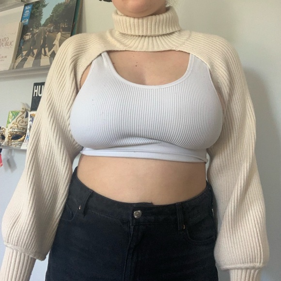 super cropped sweater - Picture 1 of 4